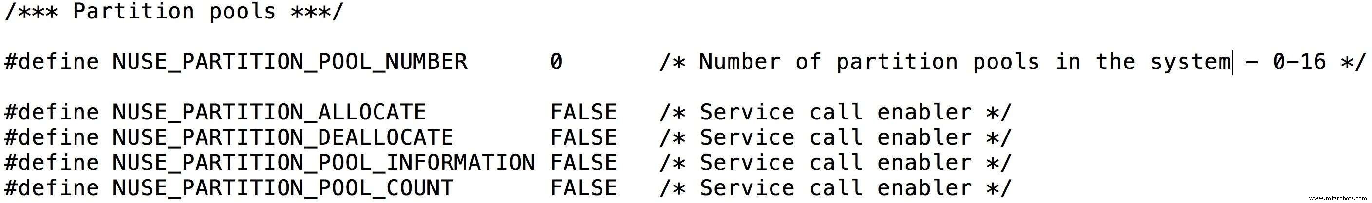 Nucleus SEのパーティションメモリ:設定、API、ベストプラクティス