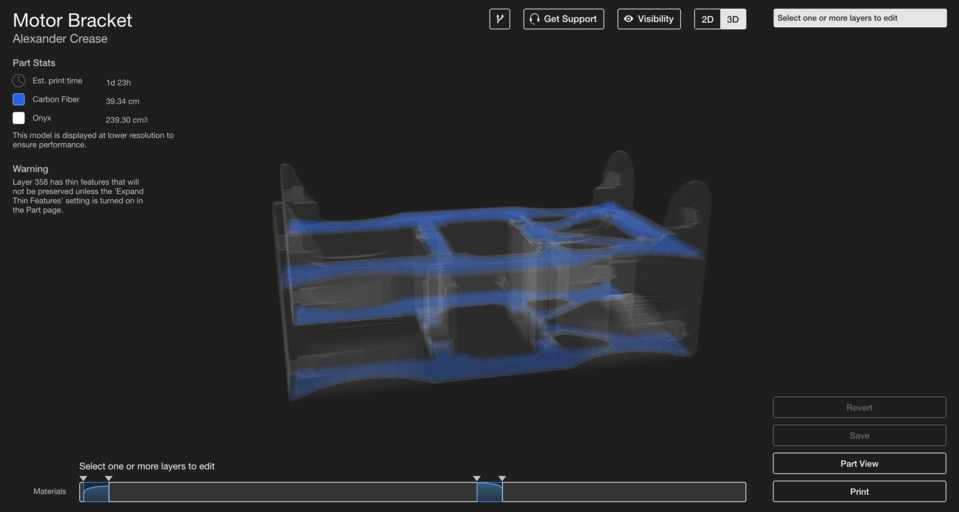 効率的なファイバールーティングで3Dプリントパーツ強度を最適化 - 第1部