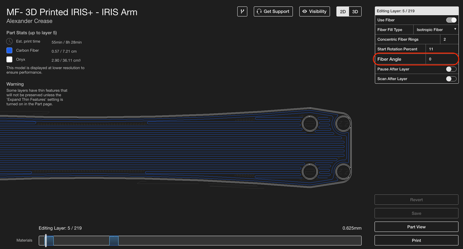 Markforged 3Dプリントの高度なファイバールーティング技術: 強度と性能を向上
