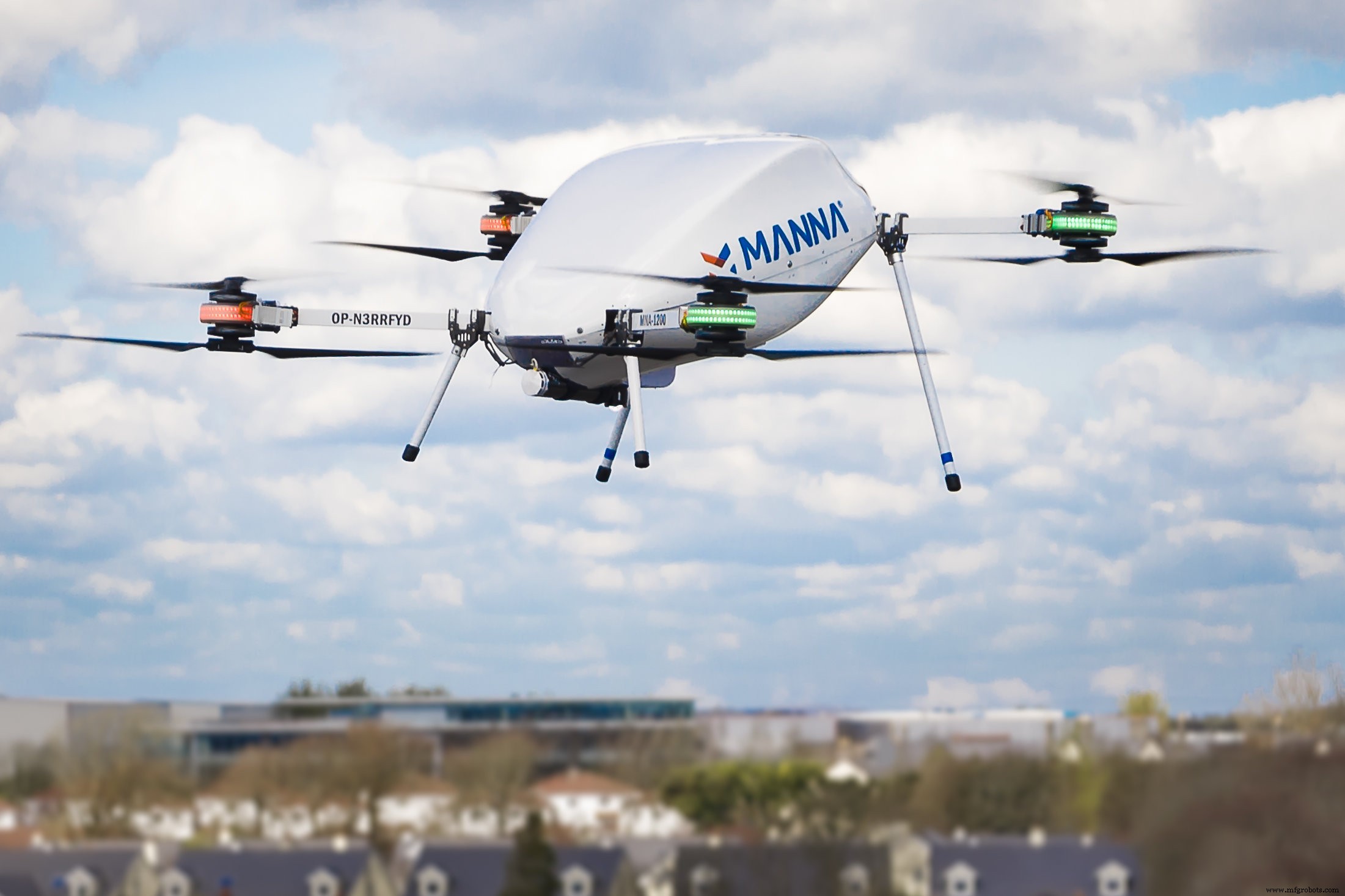 エアコンポジッツ、マンナ、NUIゴールウェイが連携し先進カーボンファイバードローン機体を開発