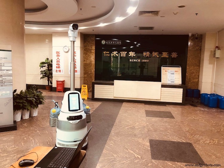 UBTECHのAIロボット、武漢で新型コロナ対策に展開
