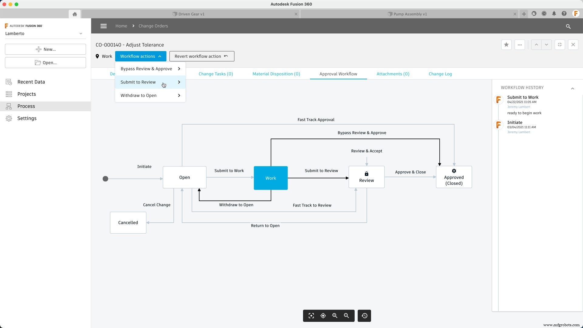 Fusion 360 Manage Extensionで変更管理をマスター：新機能で設計データを確実に制御