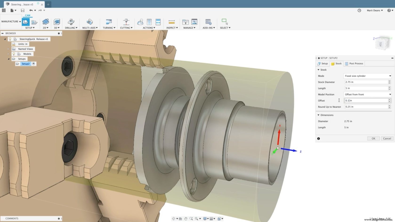 Fusion 360旋削機能完全ガイド：5つのサブ機能を徹底解説