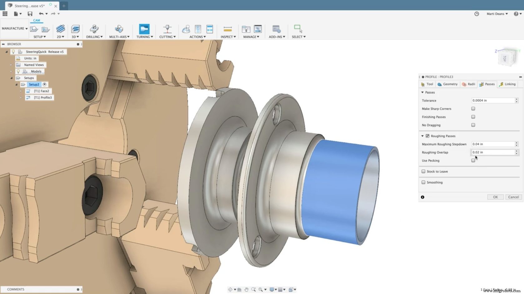 Fusion 360旋削機能完全ガイド：5つのサブ機能を徹底解説
