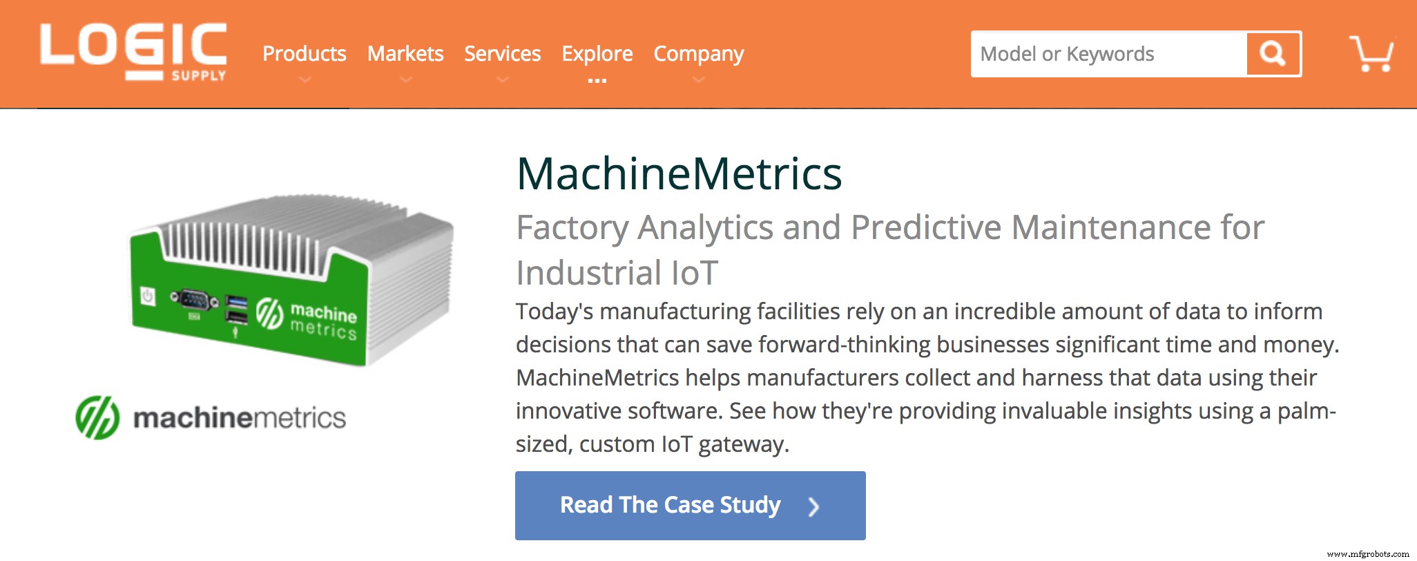 工場効率を解き放つ：MachineMetricsによるインダストリアルIoTでの予知保全