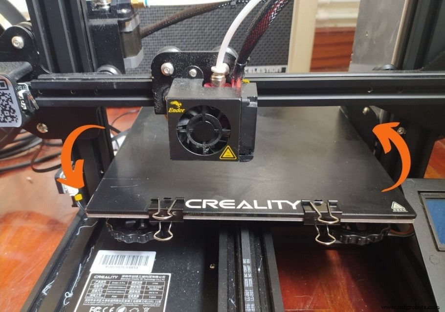 Ender 3 ベッドレベリング問題を完全解決：ガタツキ・片側浮き・ネジ空回り・スプリング交換