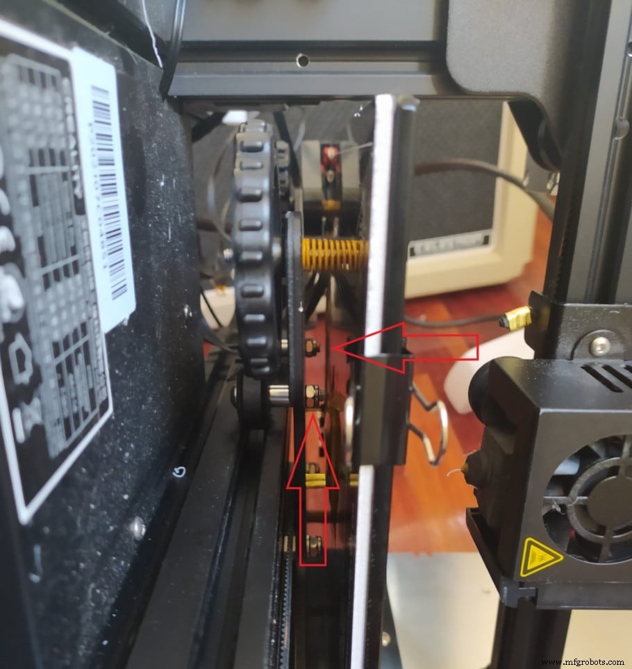 Ender 3 ベッドレベリング問題を完全解決：ガタツキ・片側浮き・ネジ空回り・スプリング交換