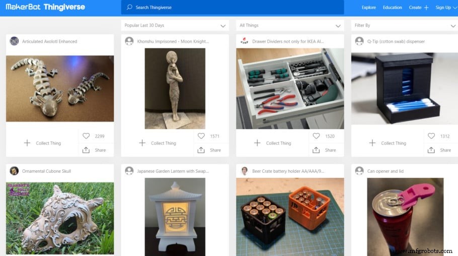 無料STLダウンロード信頼サイト厳選：3Dプリントを簡単に