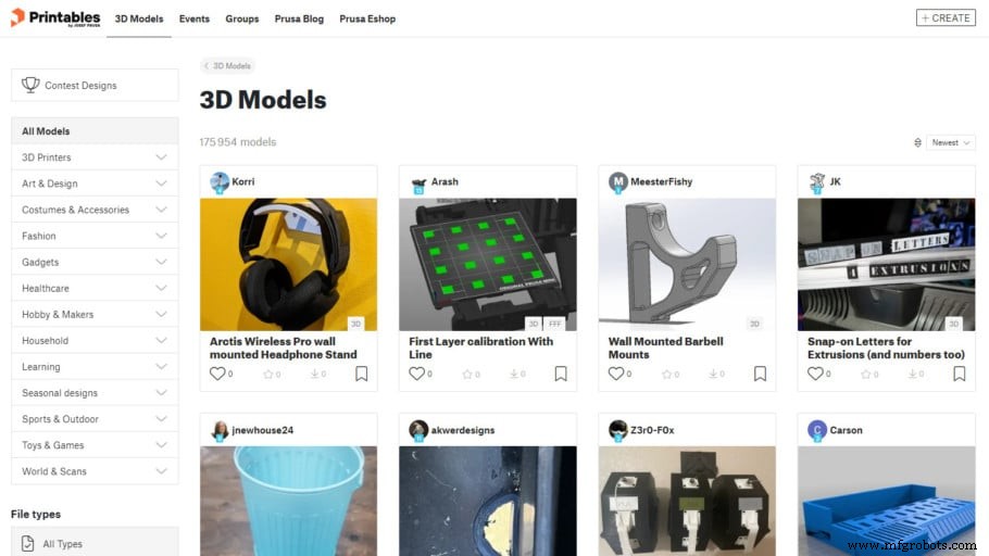 無料STLダウンロード信頼サイト厳選：3Dプリントを簡単に