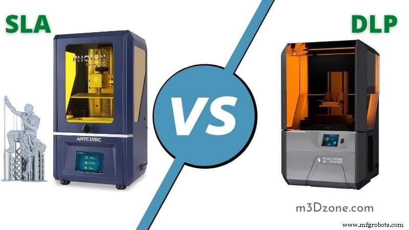 SLAとDLP：3Dプリントに適したレジンの選び方