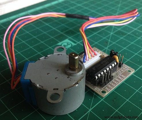 28BYJ-48 ステッピングモーター完全ガイド：仕様・配線・ULN2003ドライバー・Arduino制御