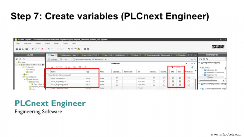 PLCnextとTankerkönig APIで近くの最安ガソリンスタンドを検索