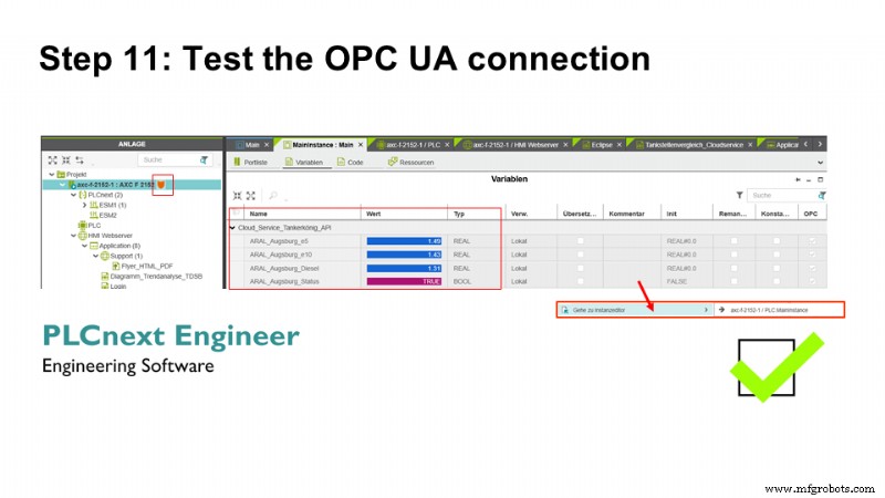 PLCnextとTankerkönig APIで近くの最安ガソリンスタンドを検索